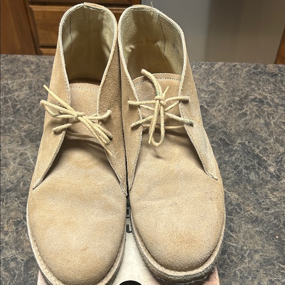 L.L. Bean Other - LL Bean men’s suede tan ankle boots, size 12M.